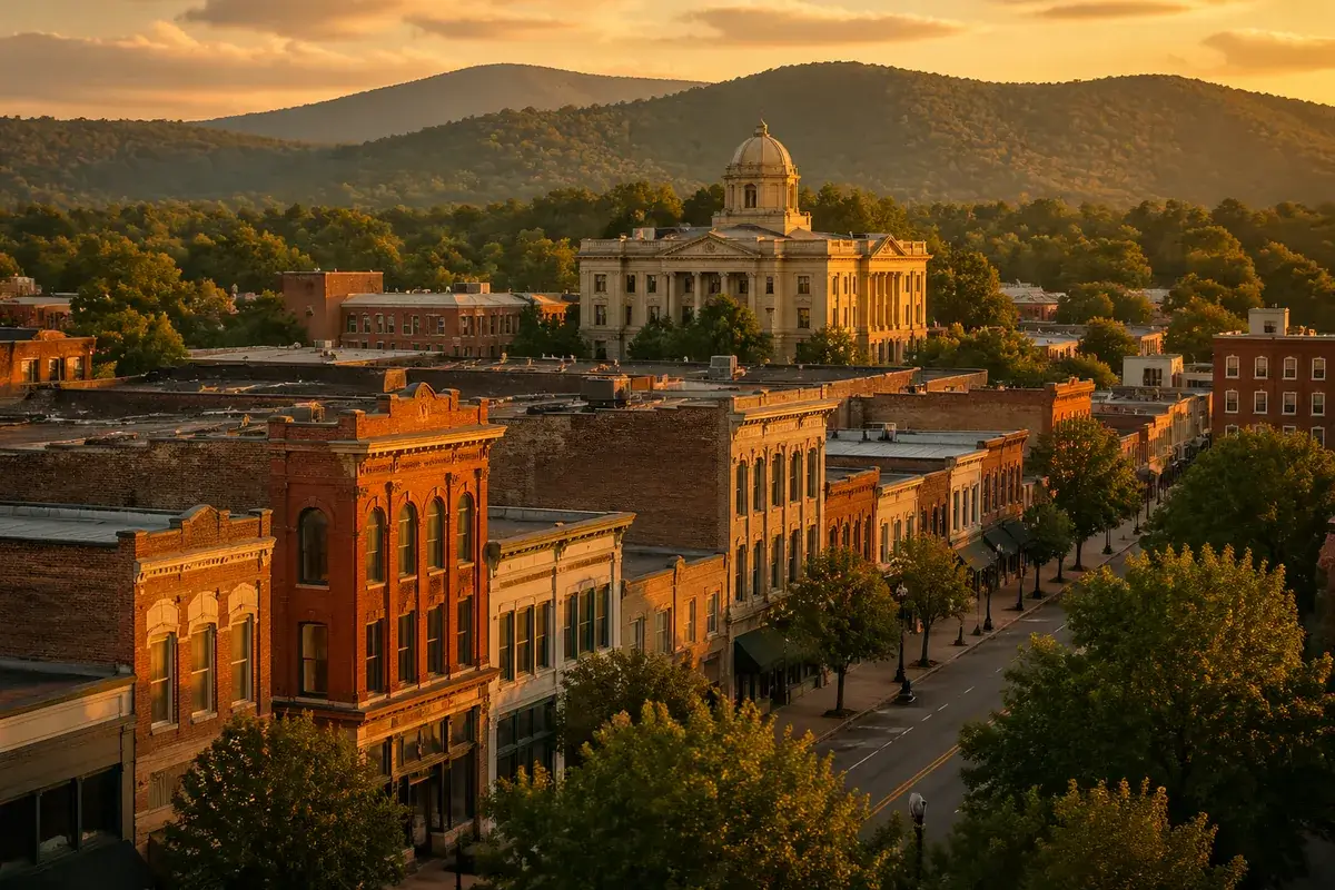 Anniston-02-cityscape in Anniston, Alabama