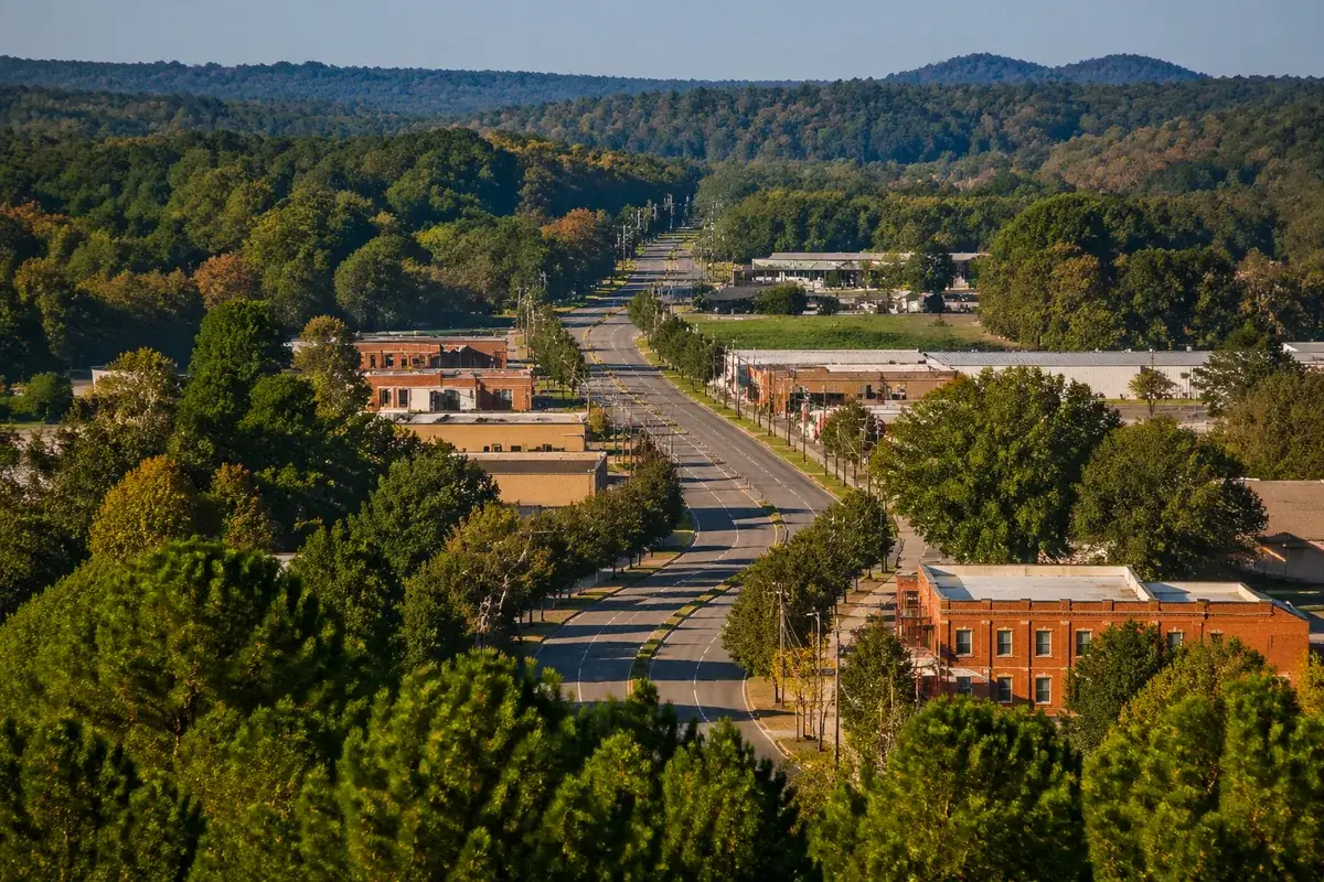 Austell-02-cityscape in Austell, Georgia