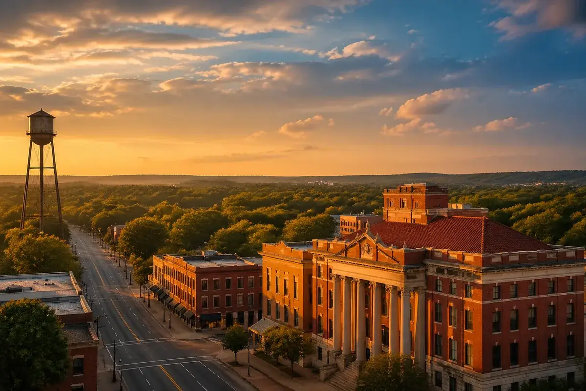 Bessemer-02-cityscape in Bessemer, Alabama