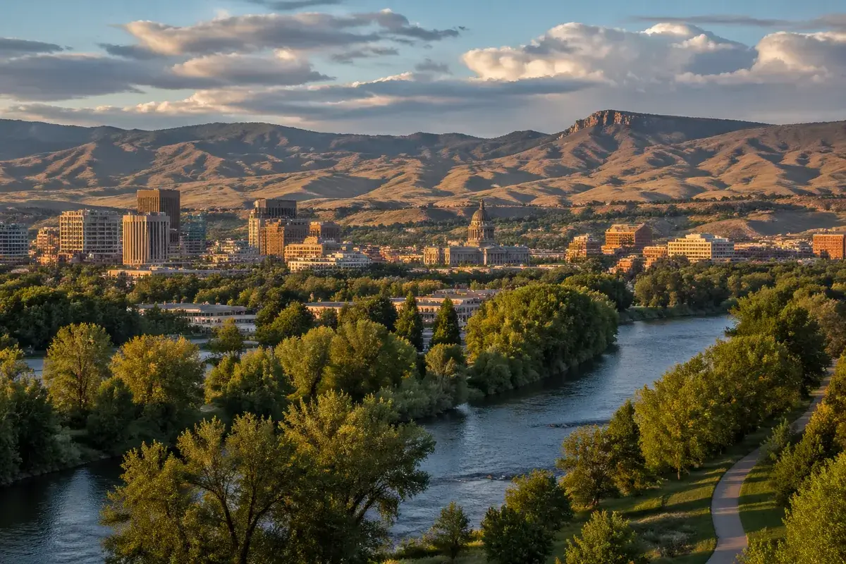 Boise-02-cityscape in Boise, Idaho
