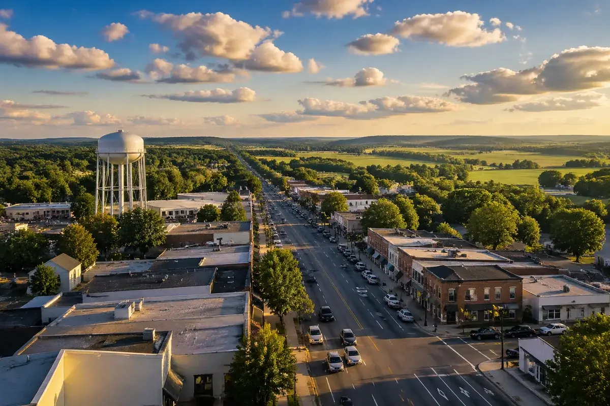Cabot-02-cityscape in Cabot, Arkansas