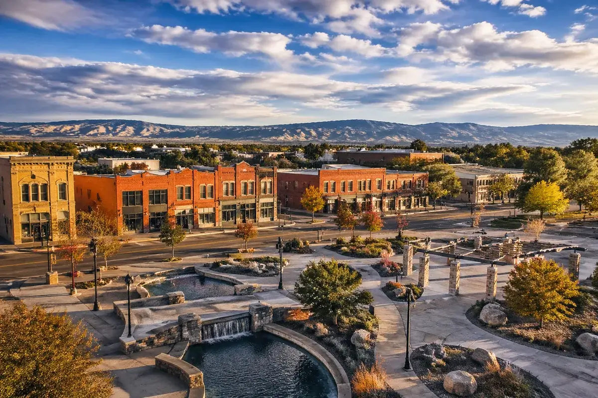 Caldwell-02-cityscape in Caldwell, Idaho
