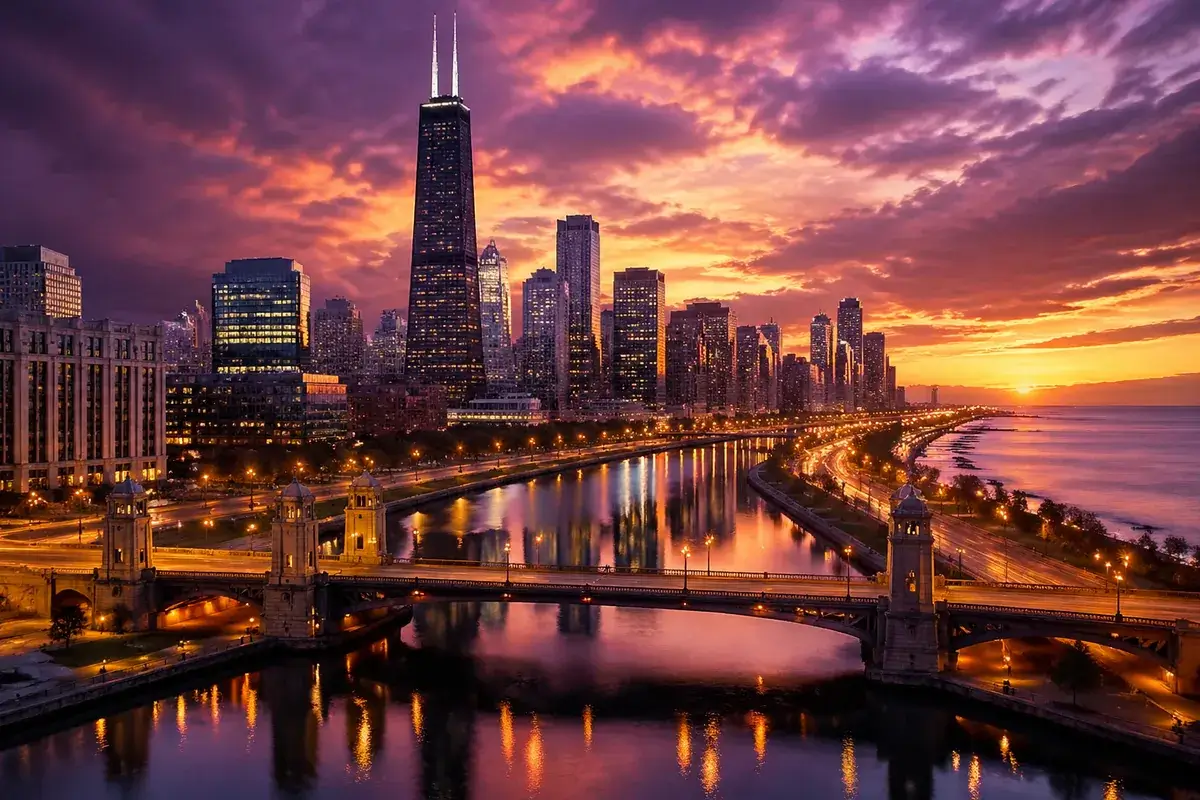 Chicago-02-cityscape in Chicago, Illinois