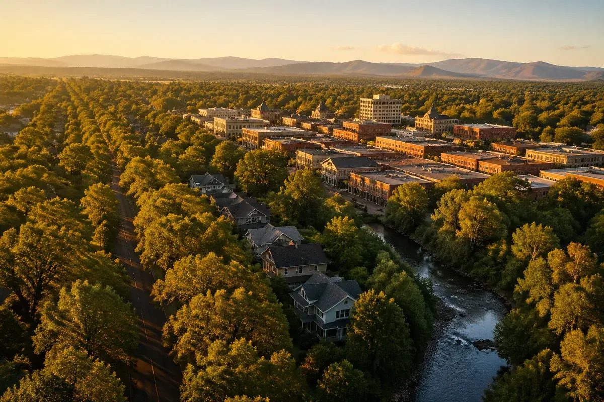 Chico-02-cityscape in Chico, California