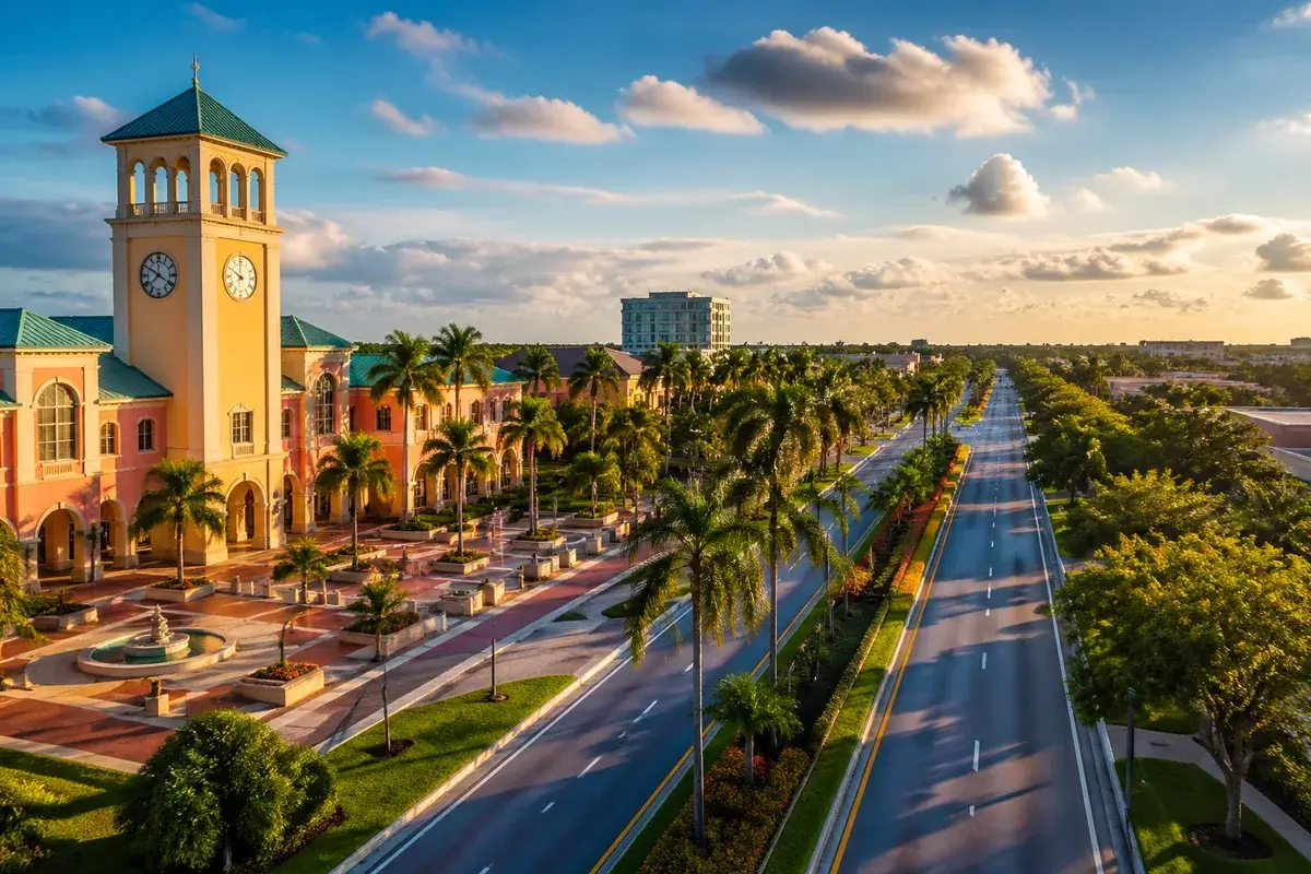 Coral-springs-02-cityscape in Coral Springs, Florida