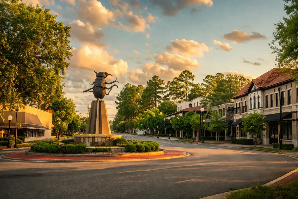 Enterprise-02-cityscape in Enterprise, Alabama