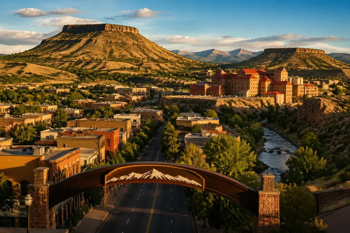 Golden-02-cityscape in Golden, Colorado
