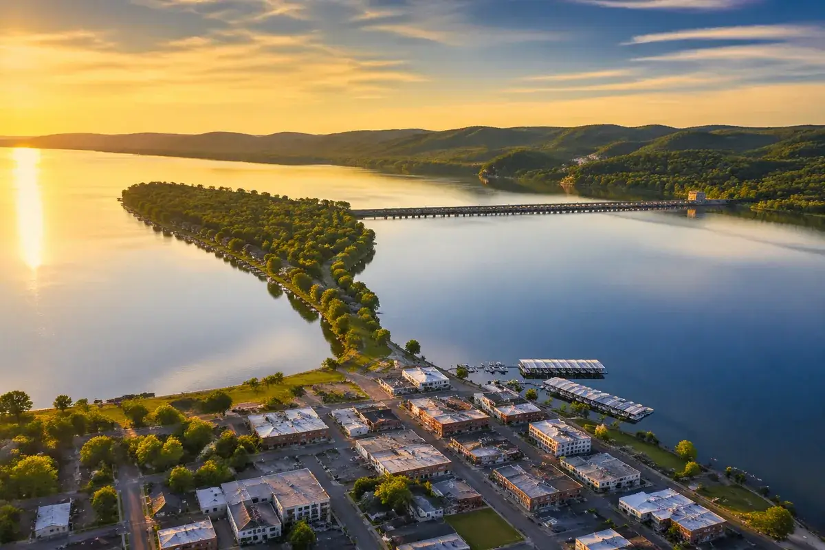 Guntersville-02-cityscape in Guntersville, Alabama