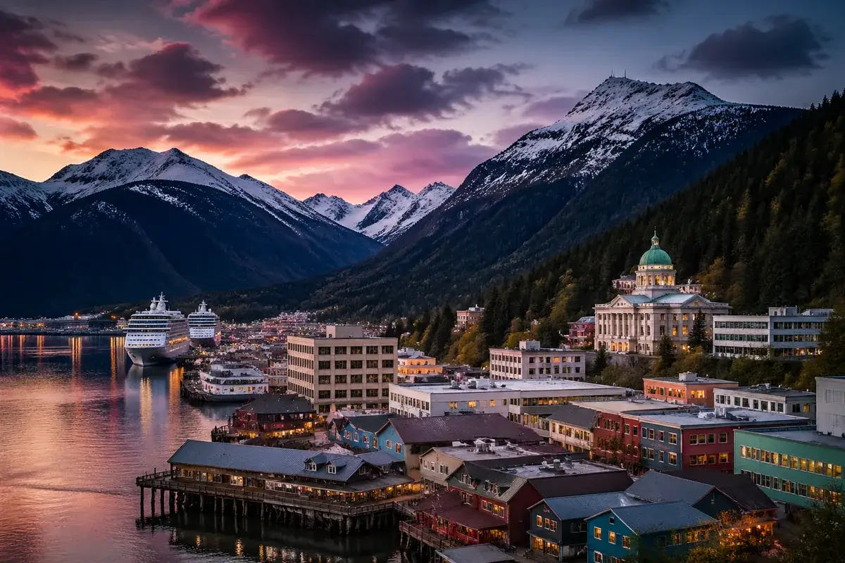 Juneau-02-cityscape in Juneau, Alaska