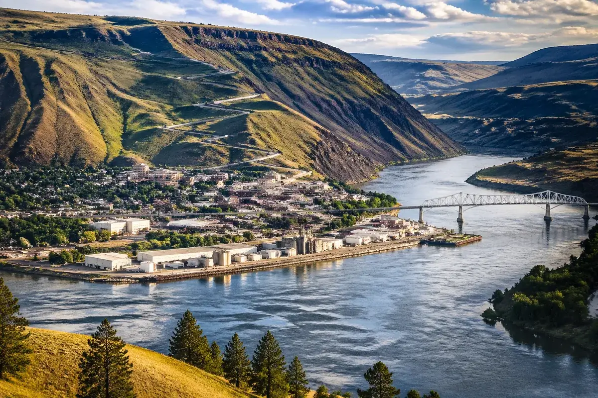 Lewiston-02-cityscape in Lewiston, Idaho