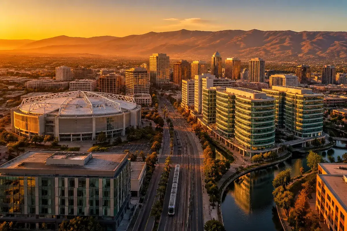 San-jose-02-cityscape in San Jose, California