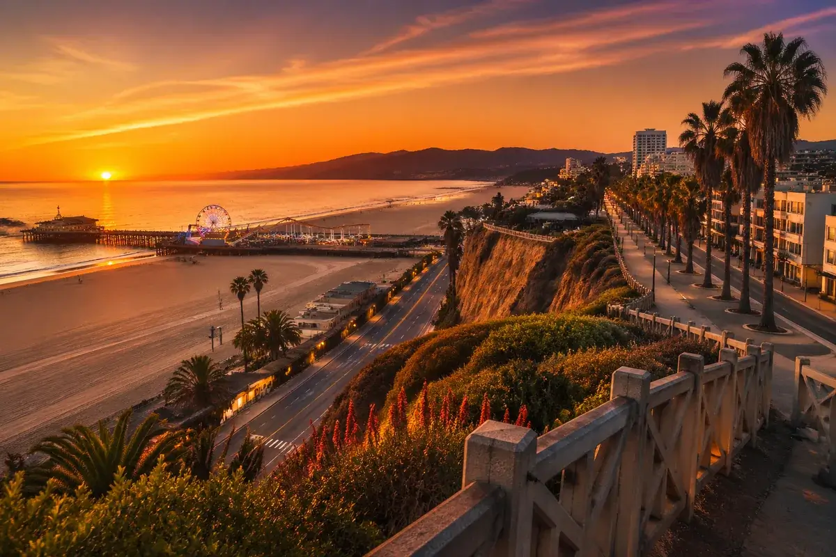 Santa-monica-02-cityscape in Santa Monica, California