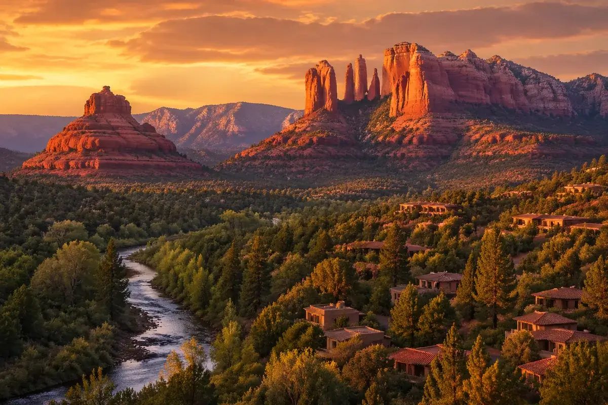 Sedona-02-cityscape in Sedona, Arizona