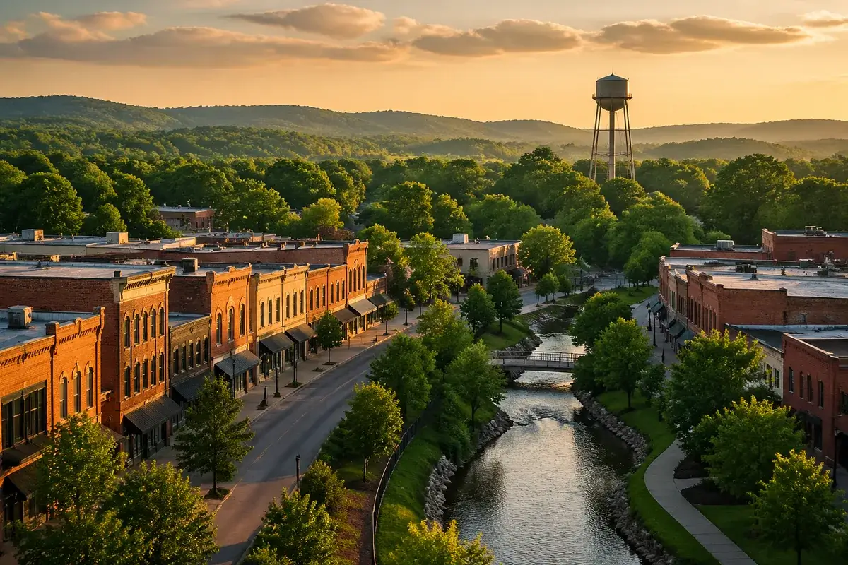 Siloam-springs-02-cityscape in Siloam Springs, Arkansas