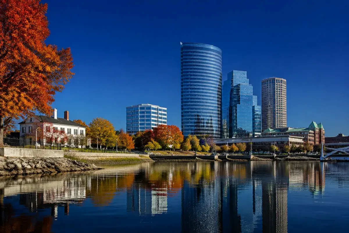 Stamford-02-cityscape in Stamford, Connecticut