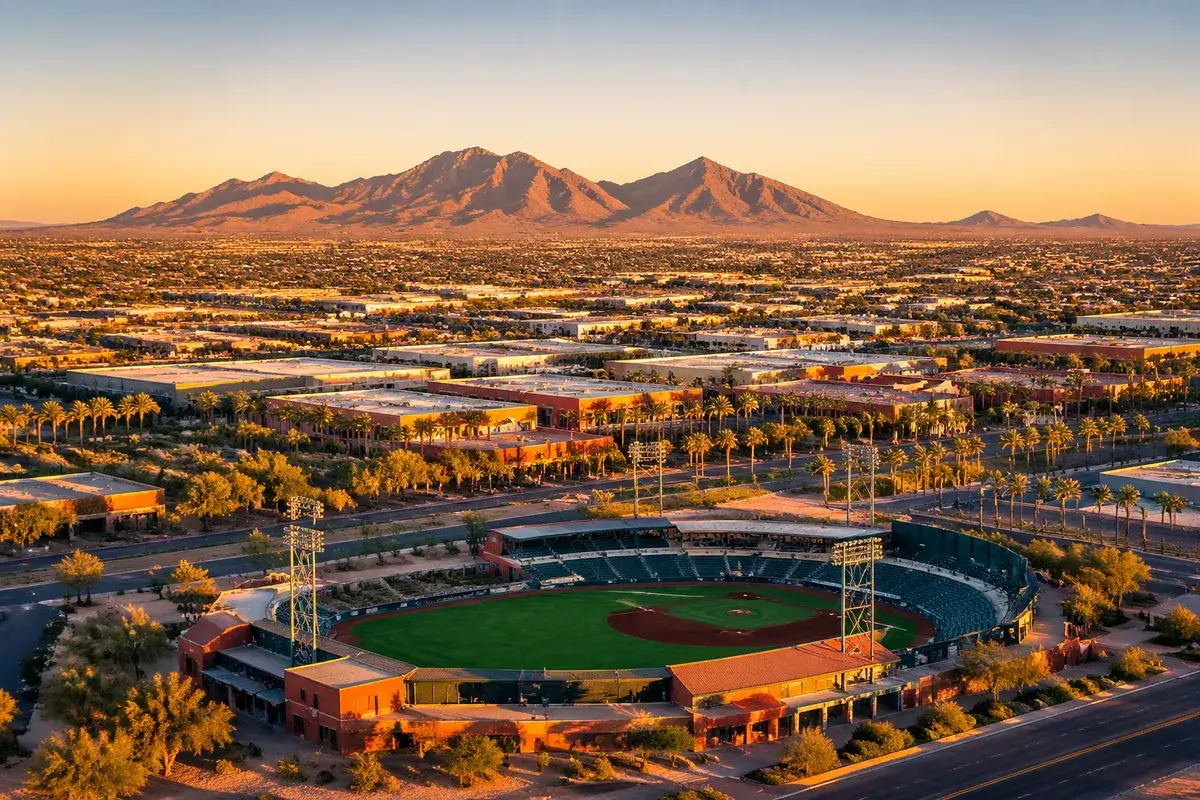 Surprise-02-cityscape in Surprise, Arizona