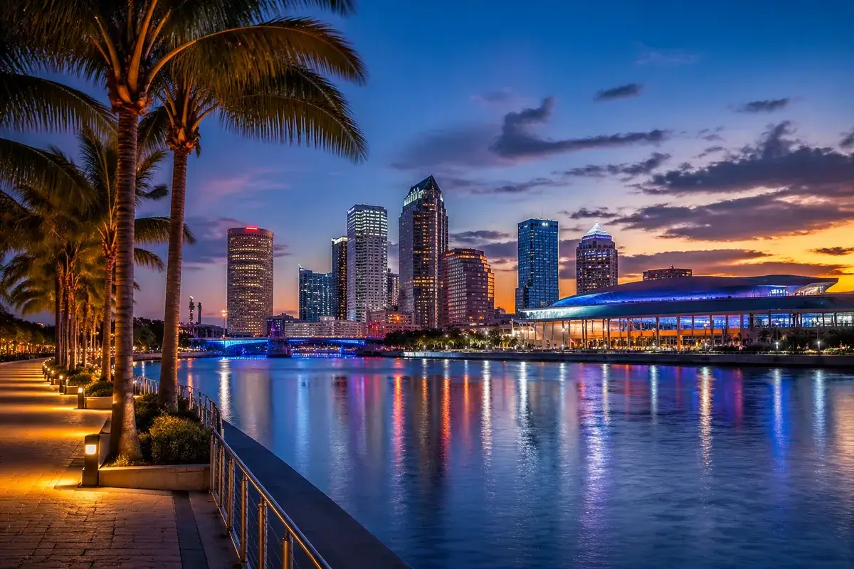 Tampa-02-cityscape in Tampa, Florida
