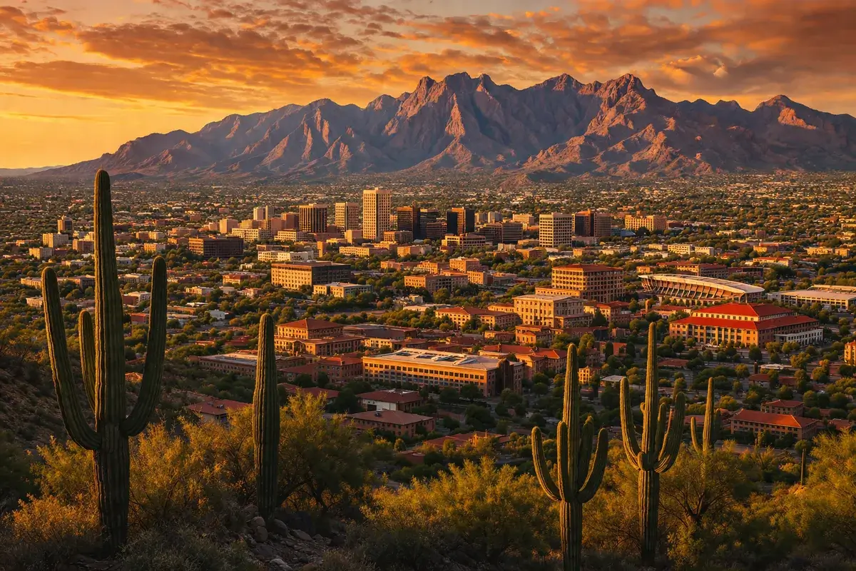 Tucson-02-cityscape in Tucson, Arizona