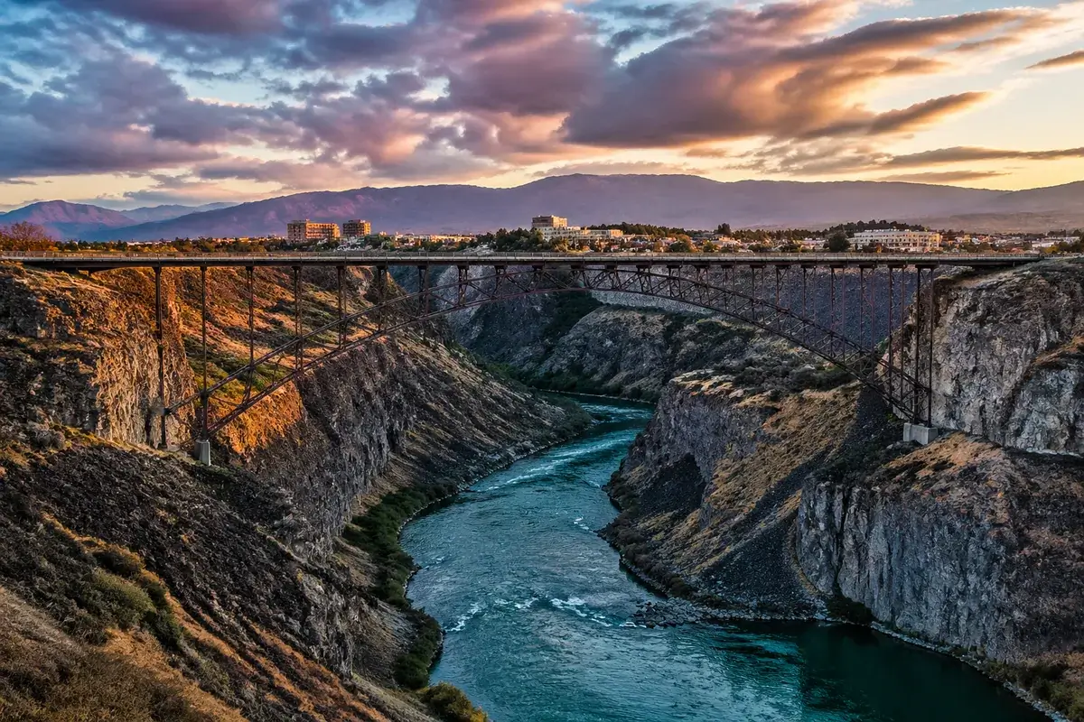 Twin-falls-02-cityscape in Twin Falls, Idaho