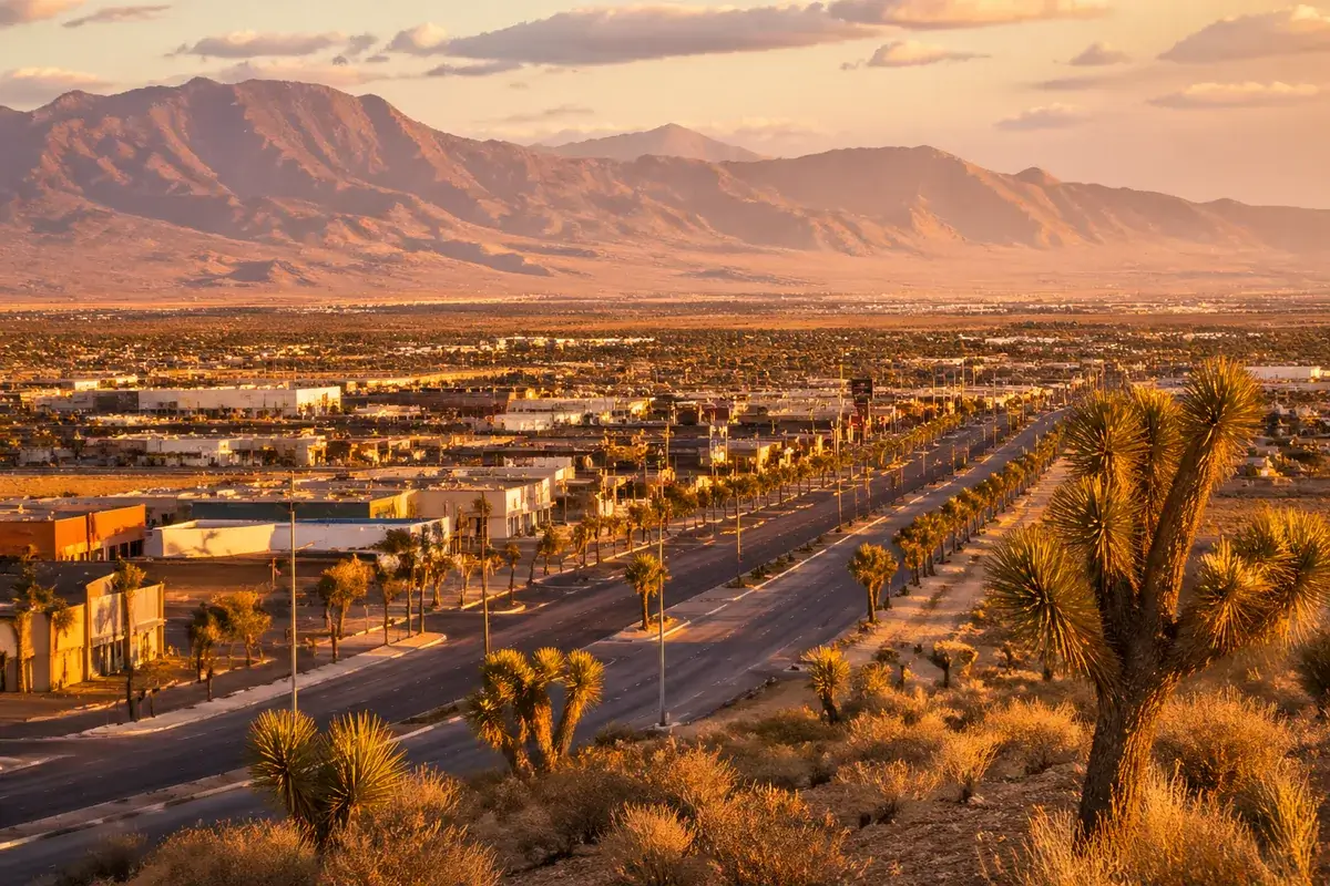 Victorville-02-cityscape in Victorville, California