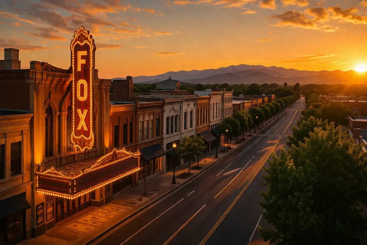 Visalia-02-cityscape in Visalia, California