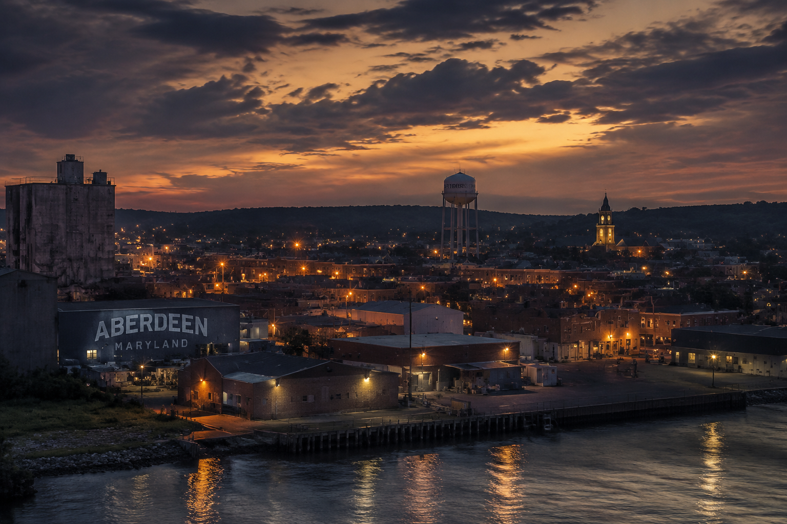 Aberdeen, Maryland Night Scene — 3Cupid Cuckold Dating in Aberdeen, Maryland