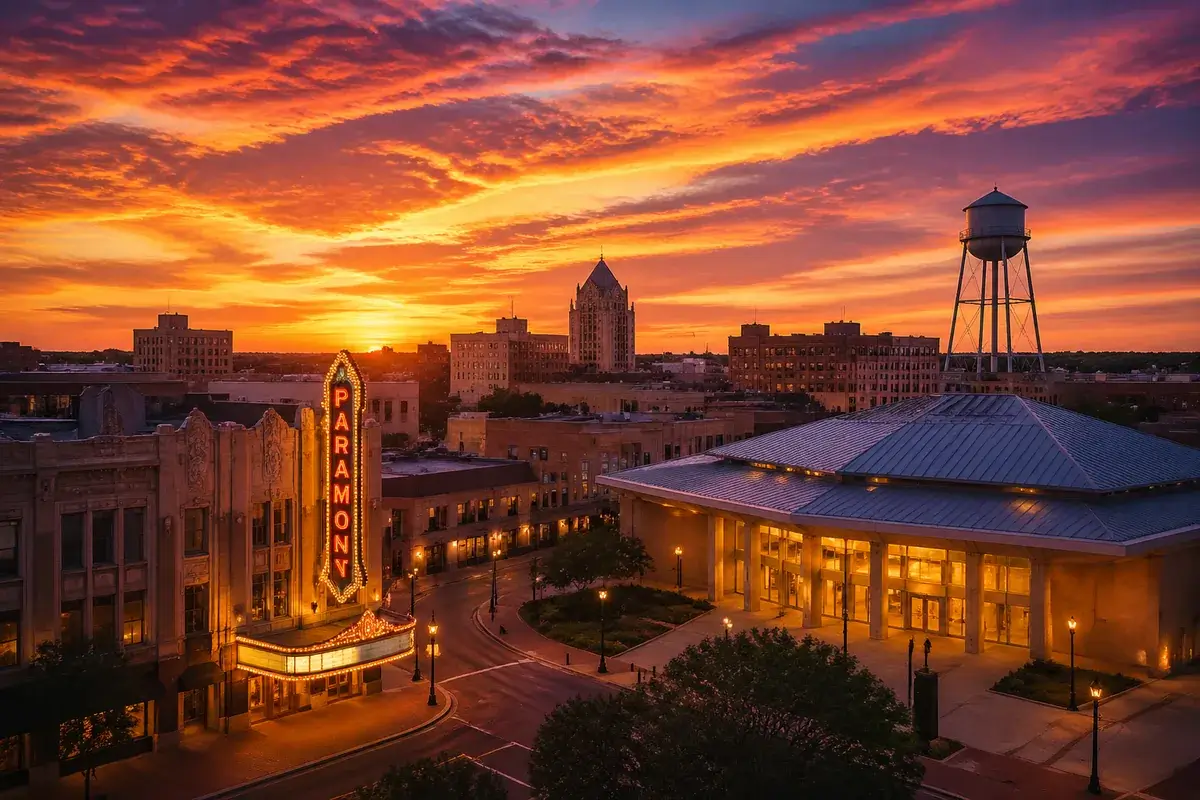 Abilene-02-cityscape in Abilene, Texas