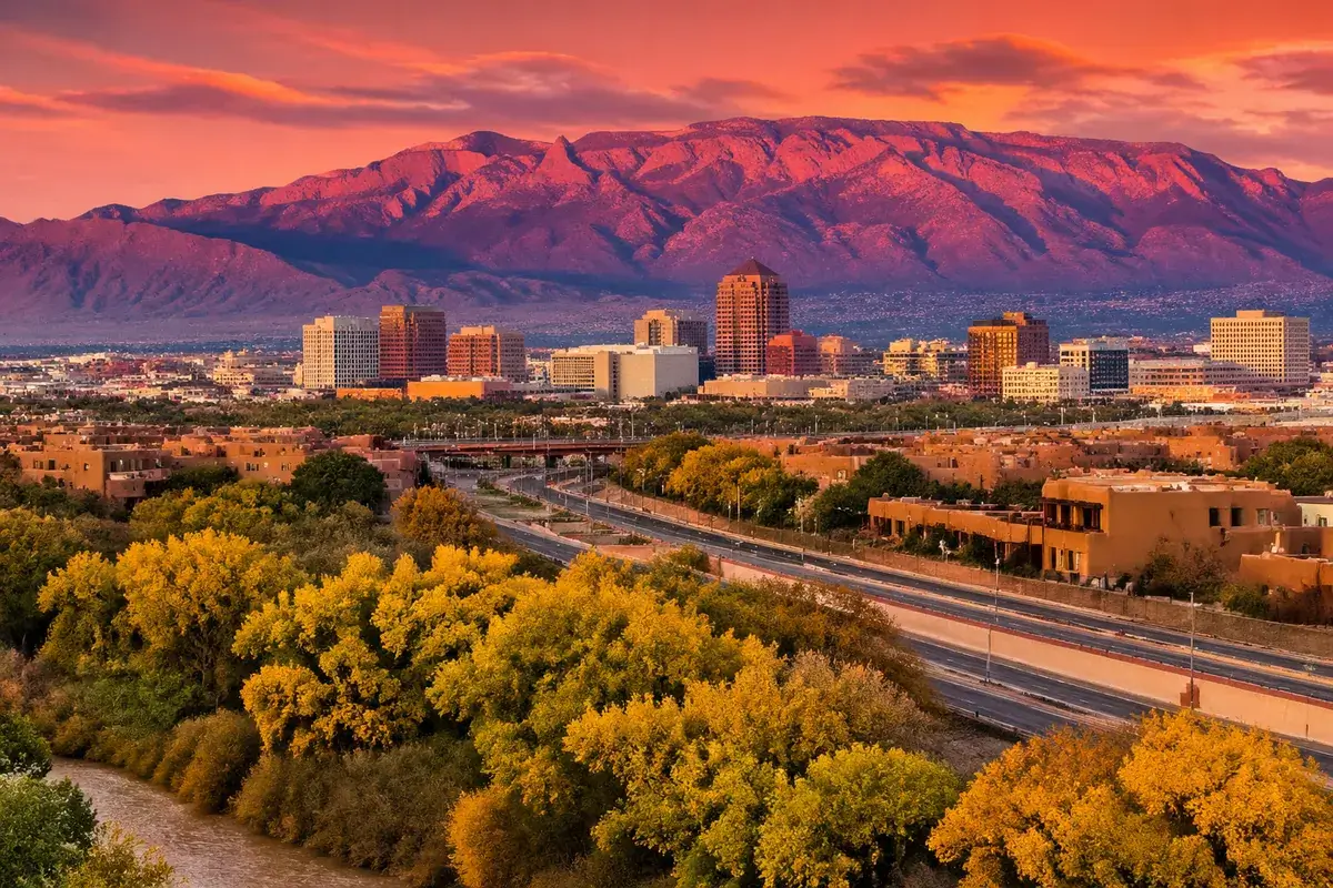 Albuquerque-02-cityscape in Albuquerque, New Mexico