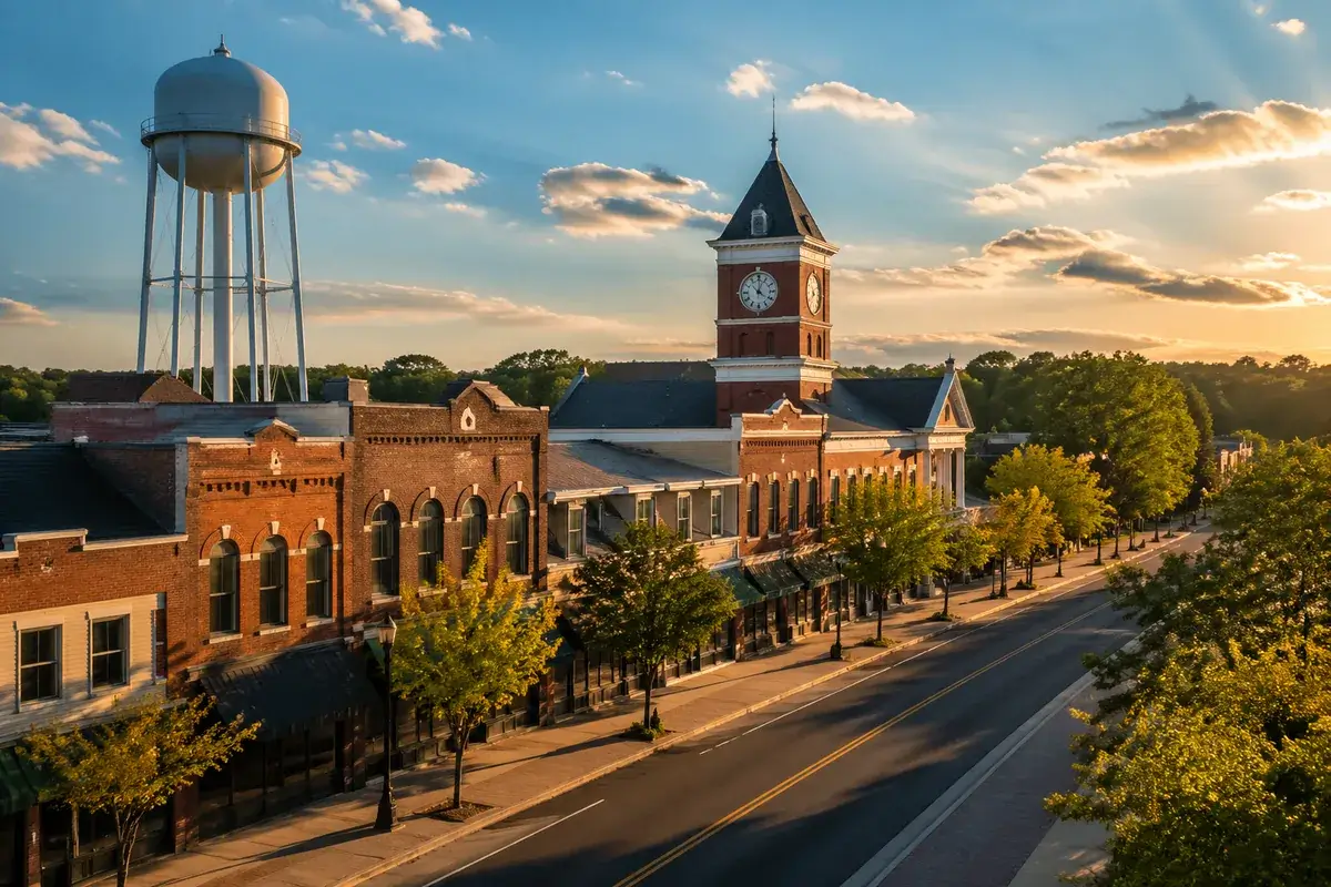 Apex-02-cityscape in Apex, North Carolina