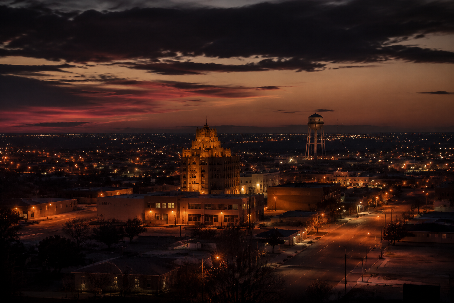 Artesia, New Mexico Night Scene — 3Cupid Cuckold Dating in Artesia, New Mexico
