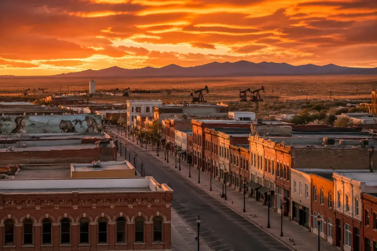 Artesia-02-cityscape in Artesia, New Mexico