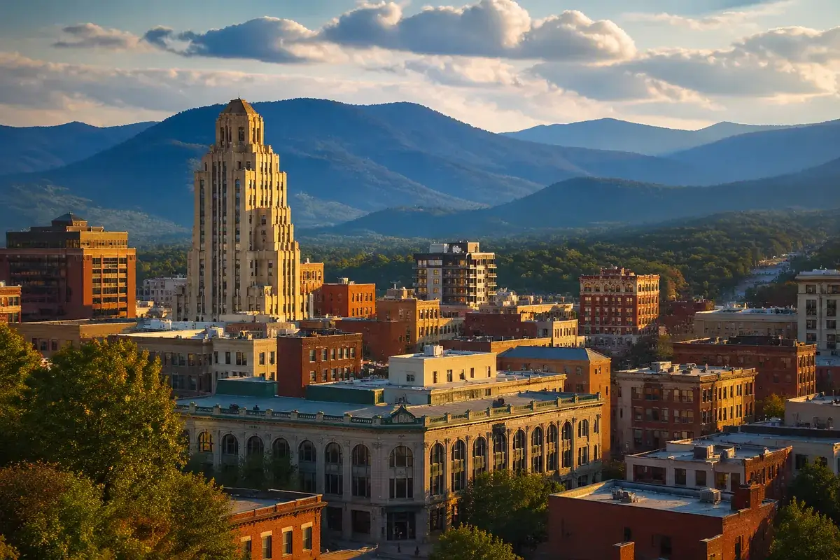 Asheville-02-cityscape in Asheville, North Carolina
