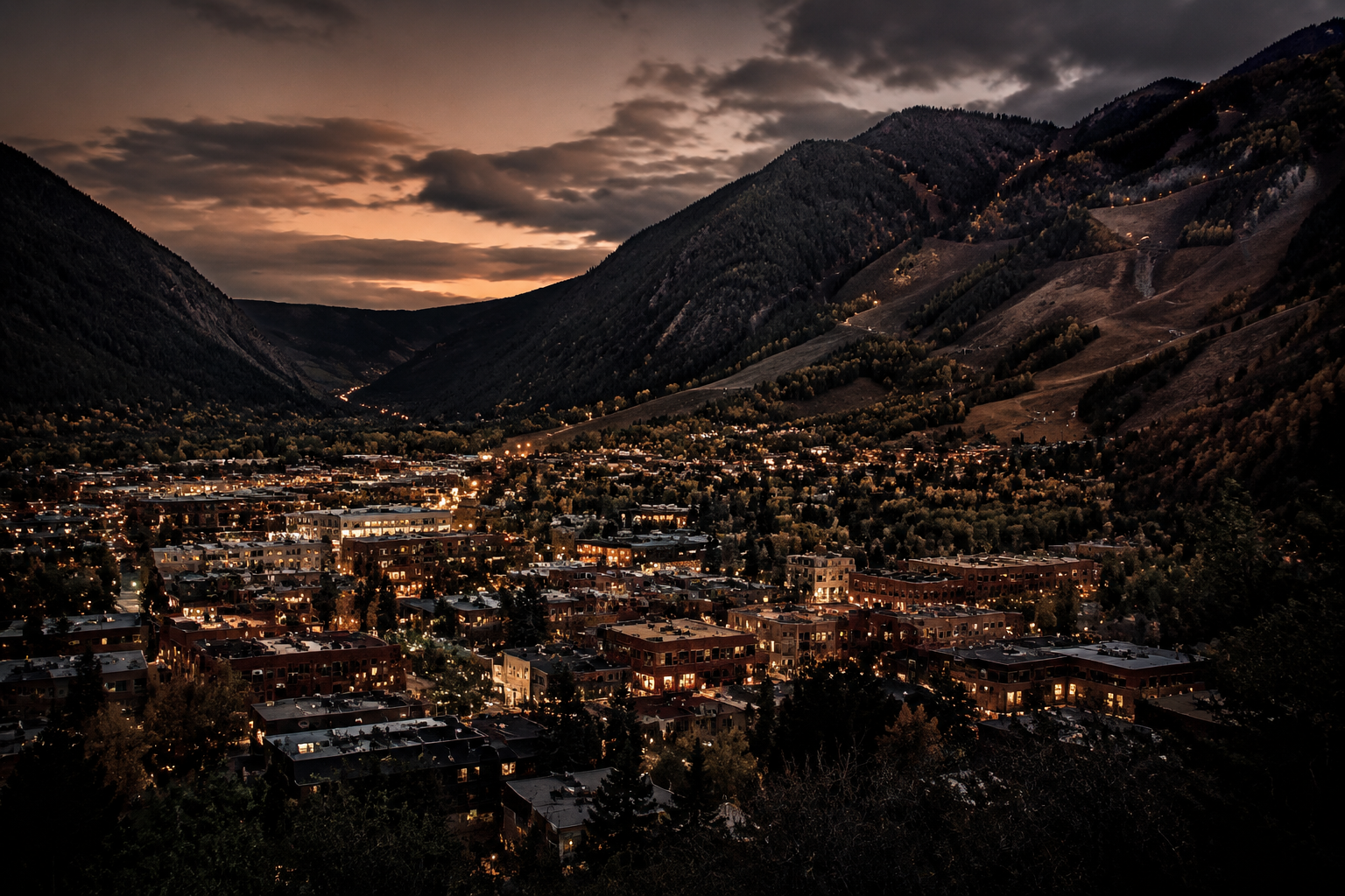 Aspen, Colorado Night Scene — 3Cupid Cuckold Dating in Aspen, Colorado