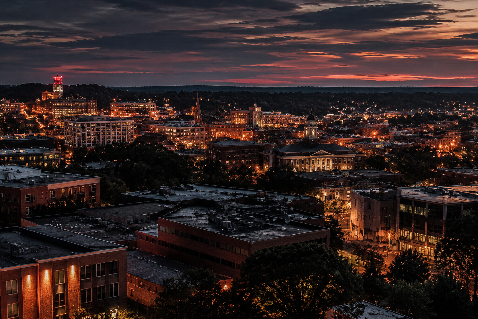 Athens, Ohio Night Scene — 3Cupid Cuckold Dating in Athens, Ohio