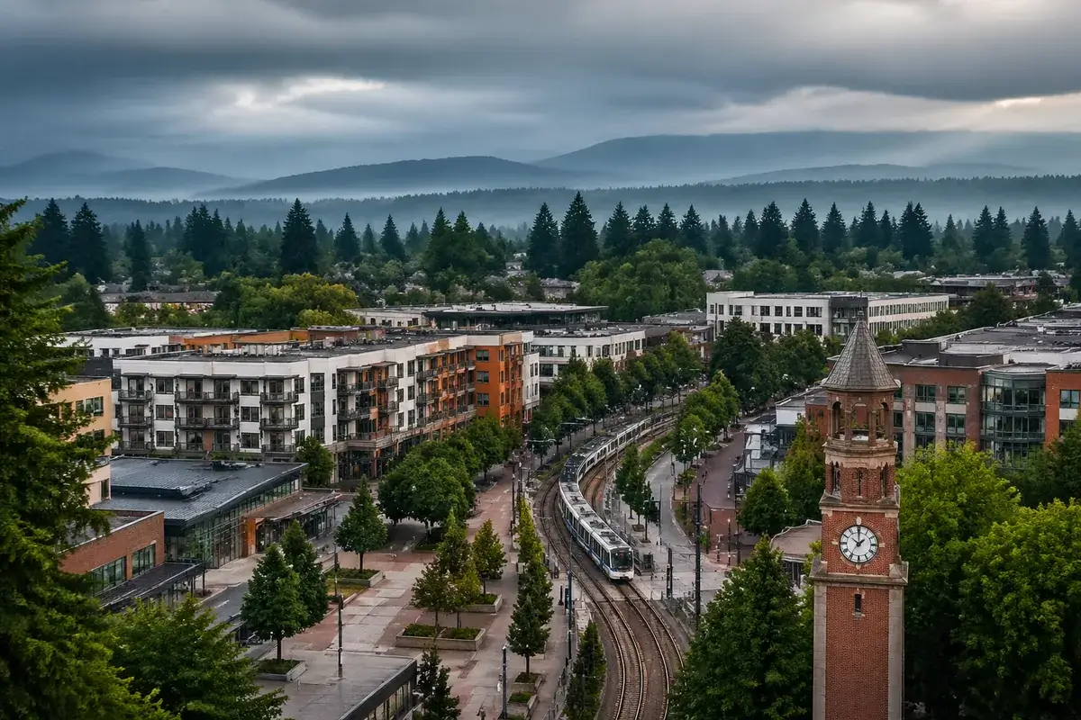 Beaverton-02-cityscape in Beaverton, Oregon
