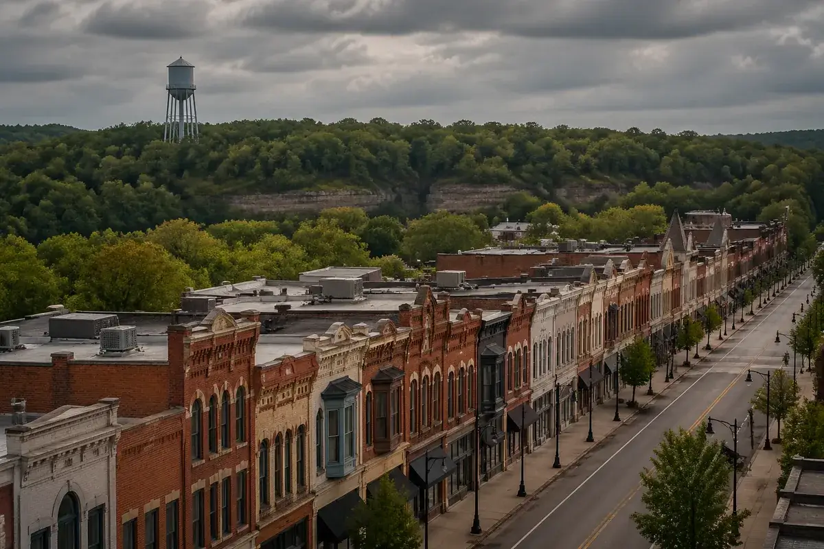 Bedford-02-cityscape in Bedford, Ohio
