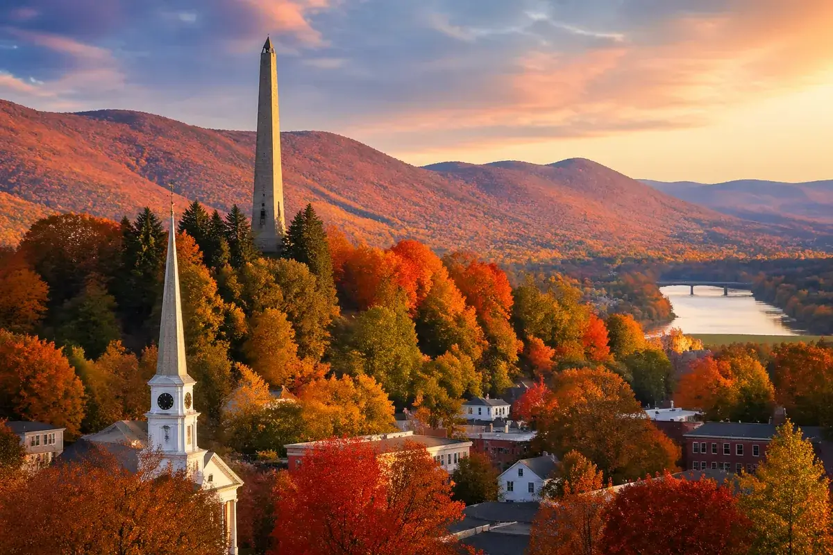 Bennington-02-cityscape in Bennington, Vermont
