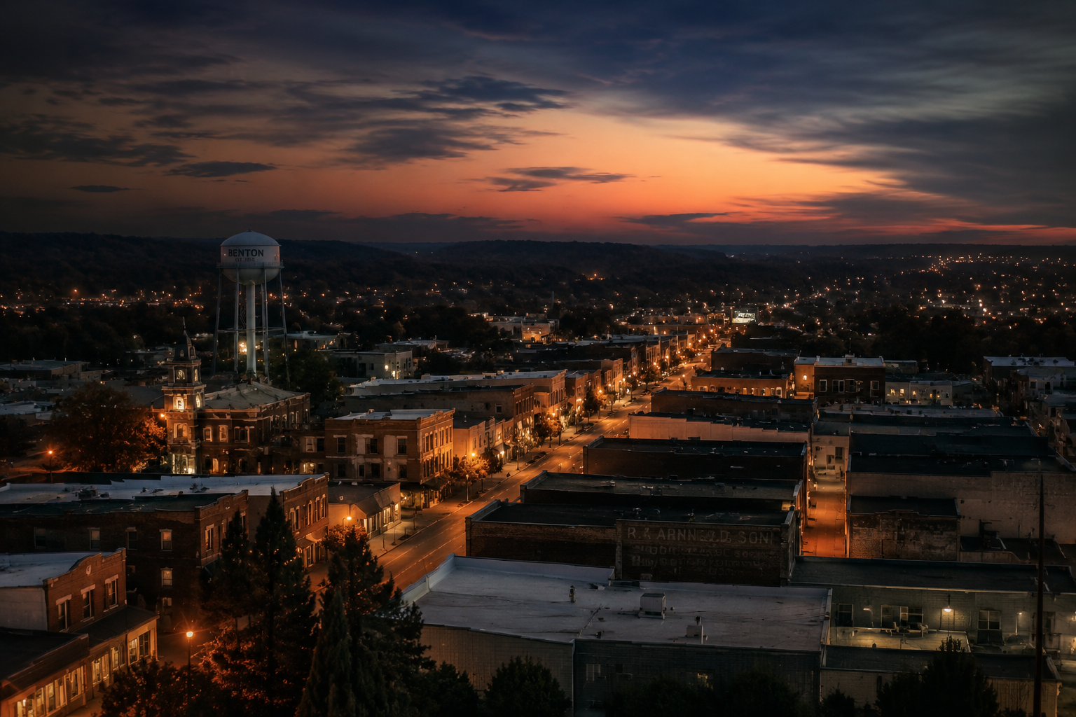 Benton, Arkansas Night Scene — 3Cupid Cuckold Dating in Benton, Arkansas