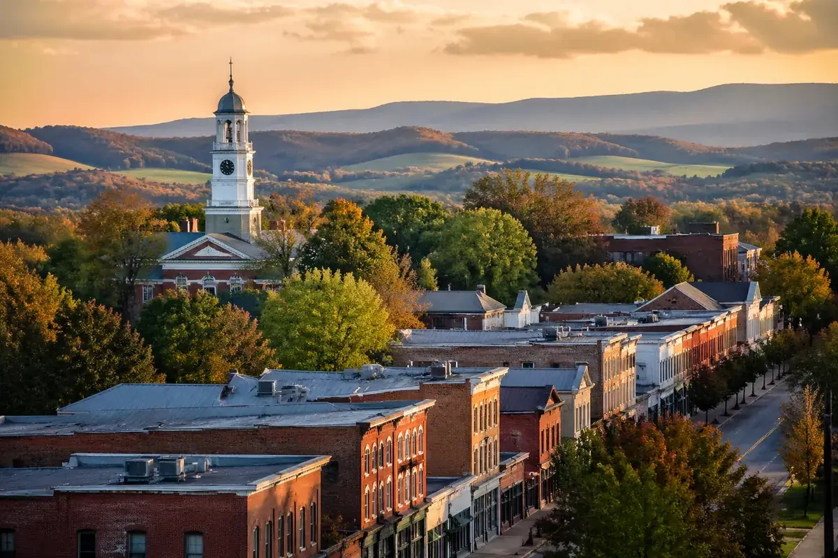 Berea-02-cityscape in Berea, Kentucky