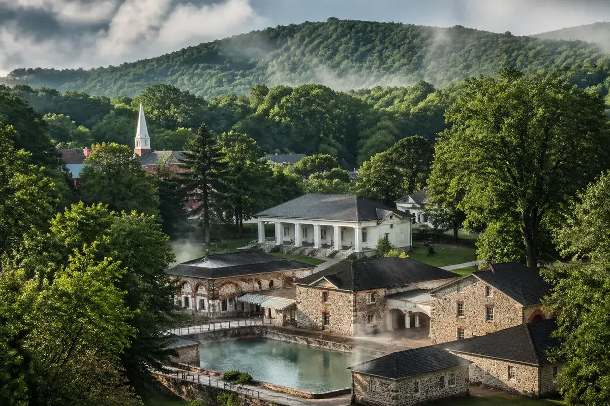 Berkeley-springs-02-cityscape in Berkeley Springs, West Virginia