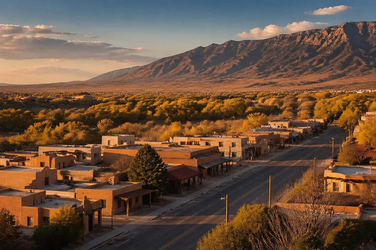 Bernalillo-02-cityscape in Bernalillo, New Mexico