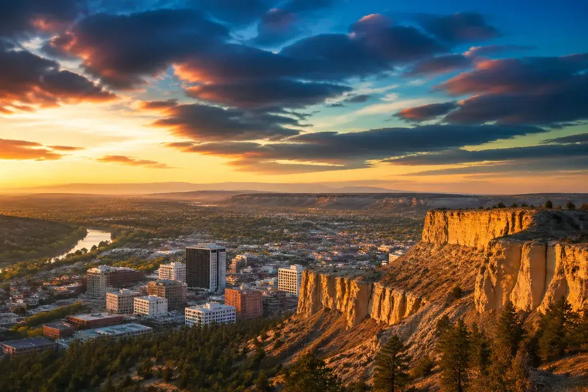 Billings-02-cityscape in Billings, Montana