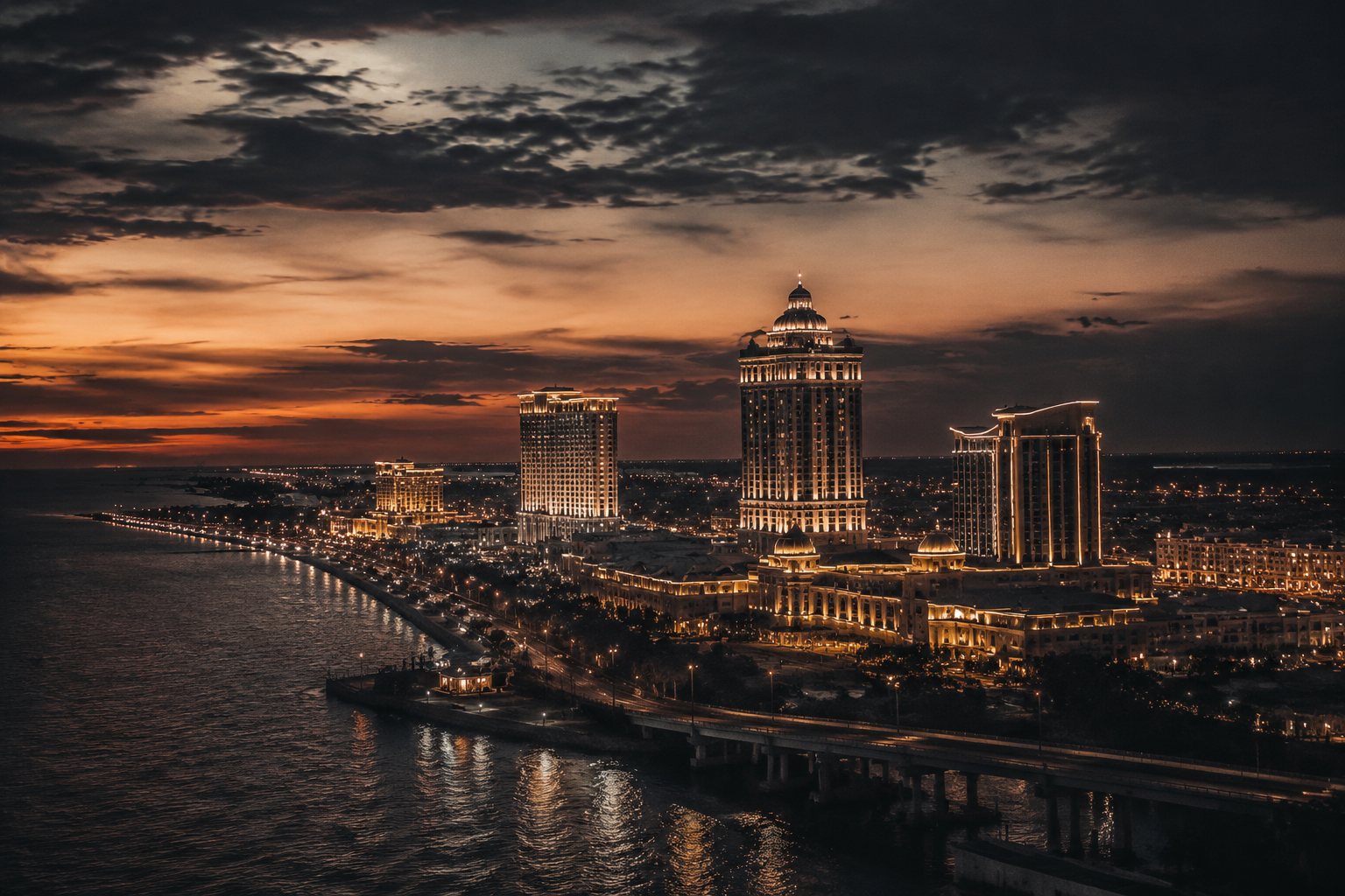 Biloxi, Mississippi Night Scene — 3Cupid Cuckold Dating in Biloxi, Mississippi