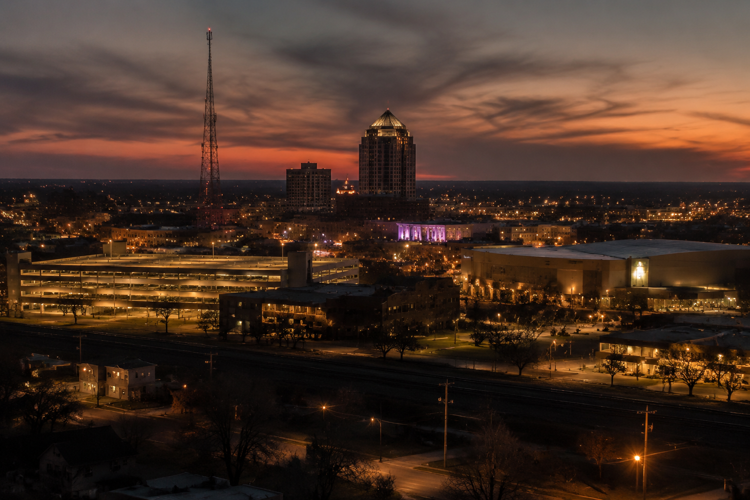 Bloomington, Minnesota Night Scene — 3Cupid Cuckold Dating in Bloomington, Minnesota