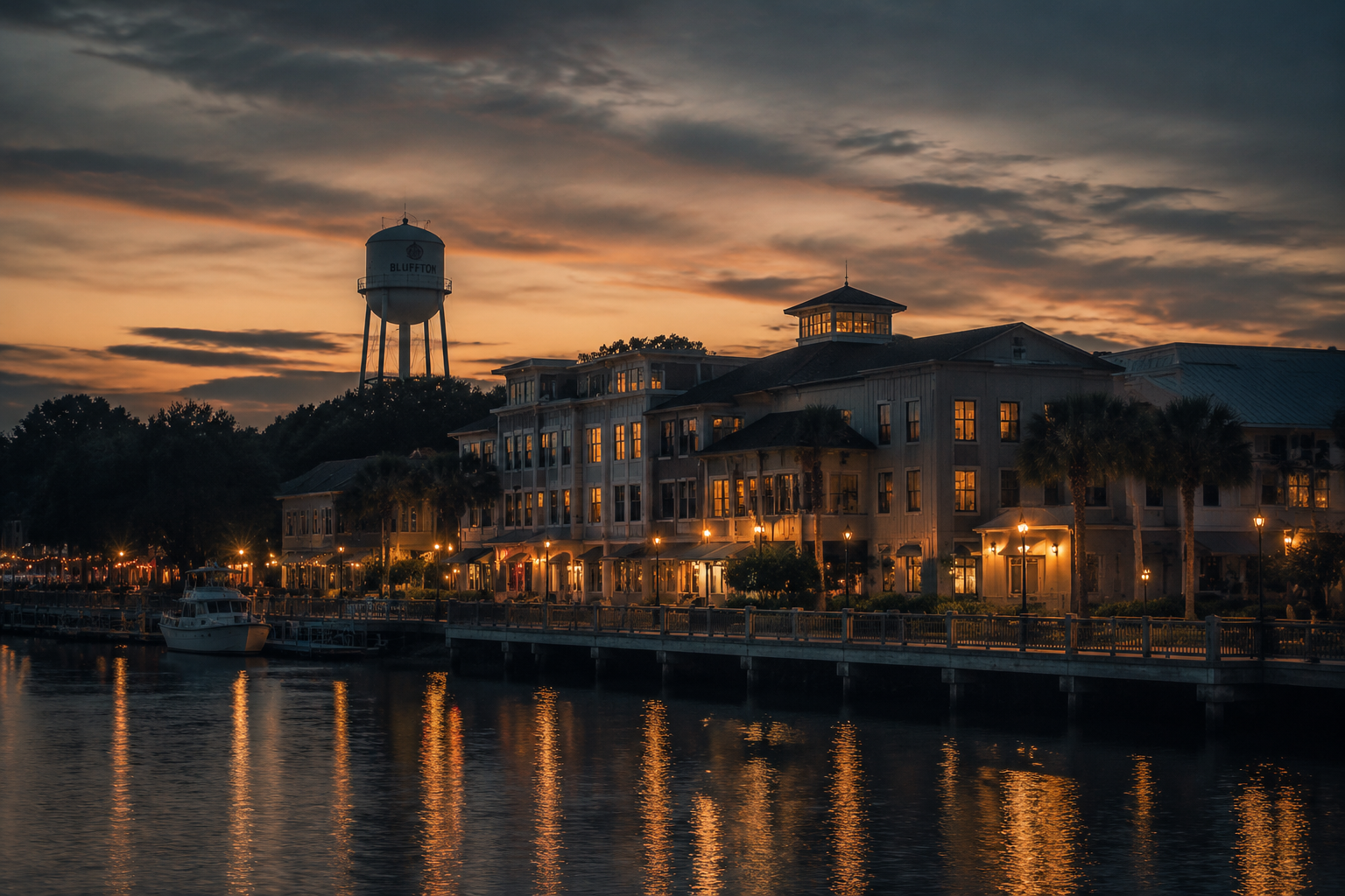 Bluffton, South Carolina Night Scene — 3Cupid Cuckold Dating in Bluffton, South Carolina