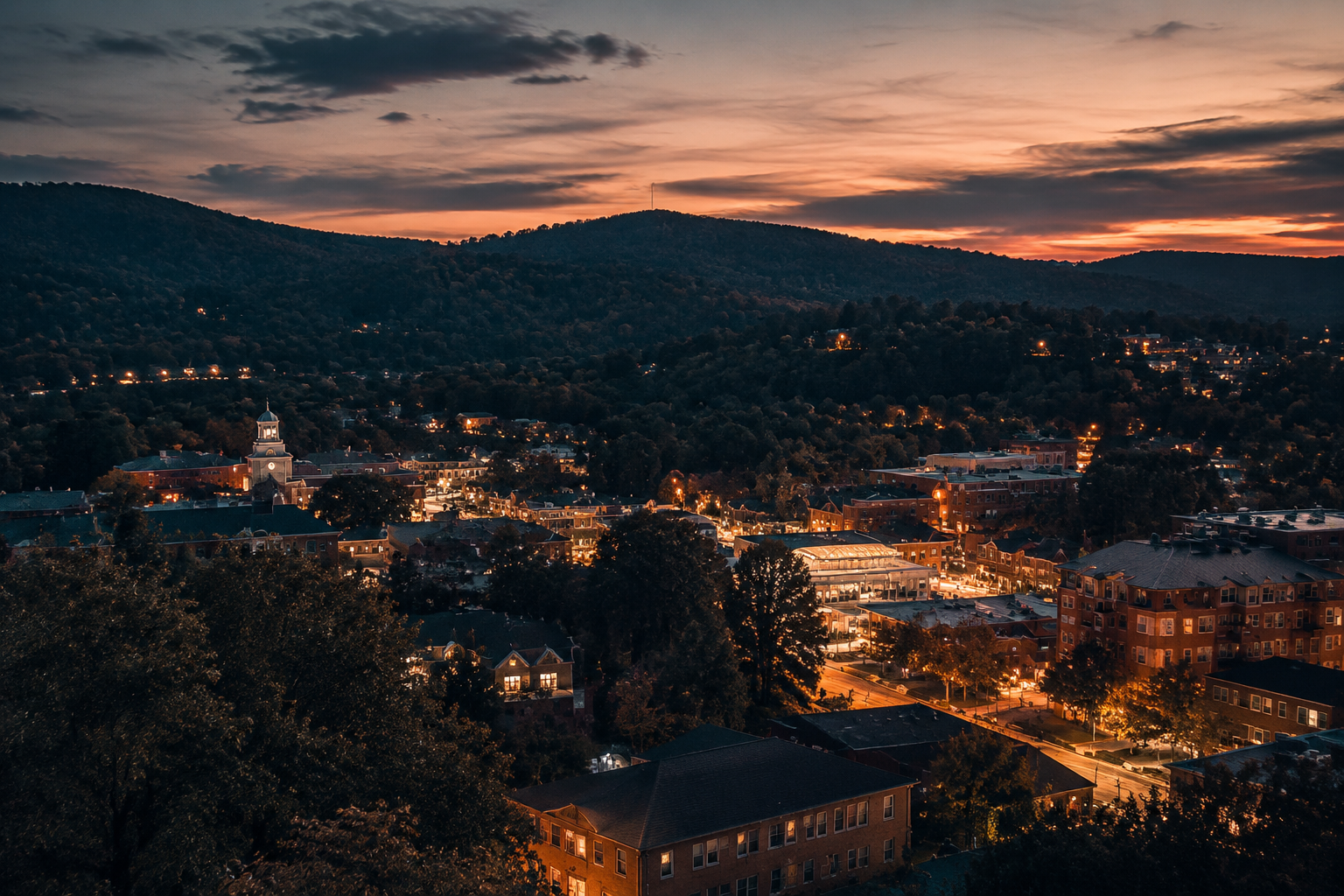 Boone, North Carolina Night Scene — 3Cupid Cuckold Dating in Boone, North Carolina