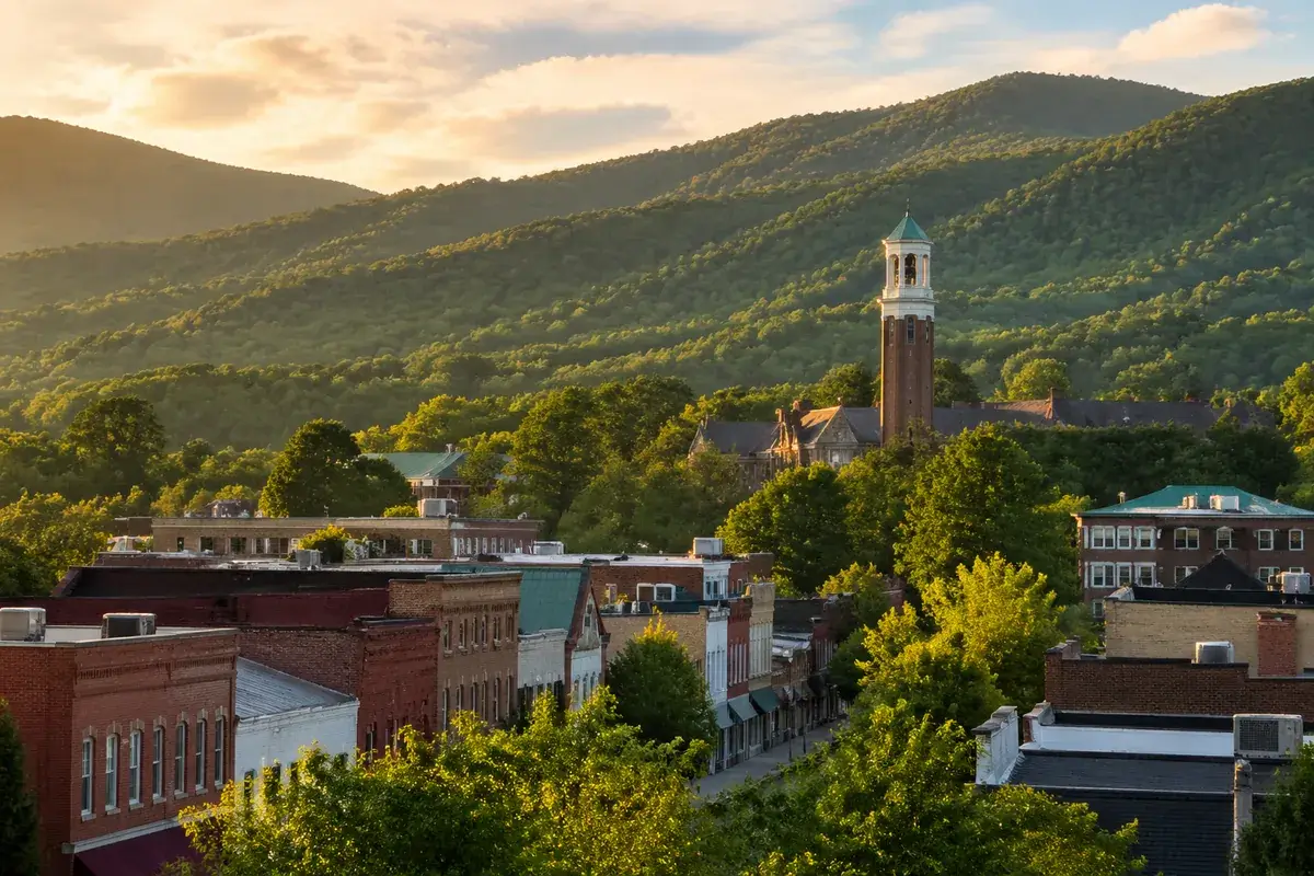 Boone-02-cityscape in Boone, North Carolina