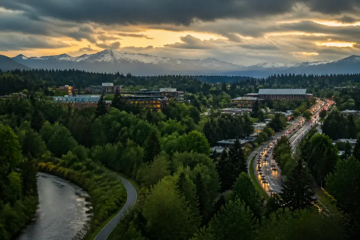 Bothell-02-cityscape in Bothell, Washington