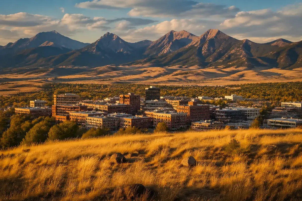 Bozeman-02-cityscape in Bozeman, Montana