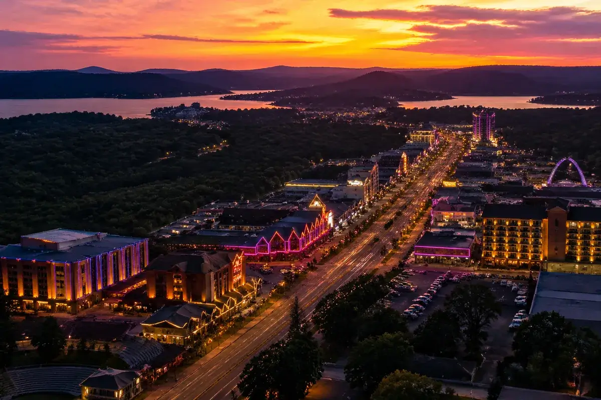 Branson-02-cityscape in Branson, Missouri
